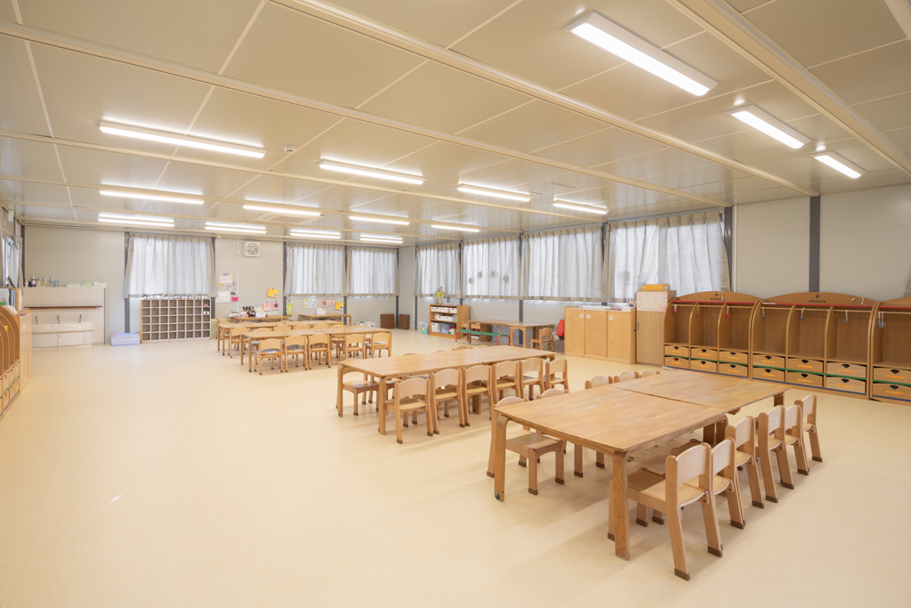 保育園仮設園舎