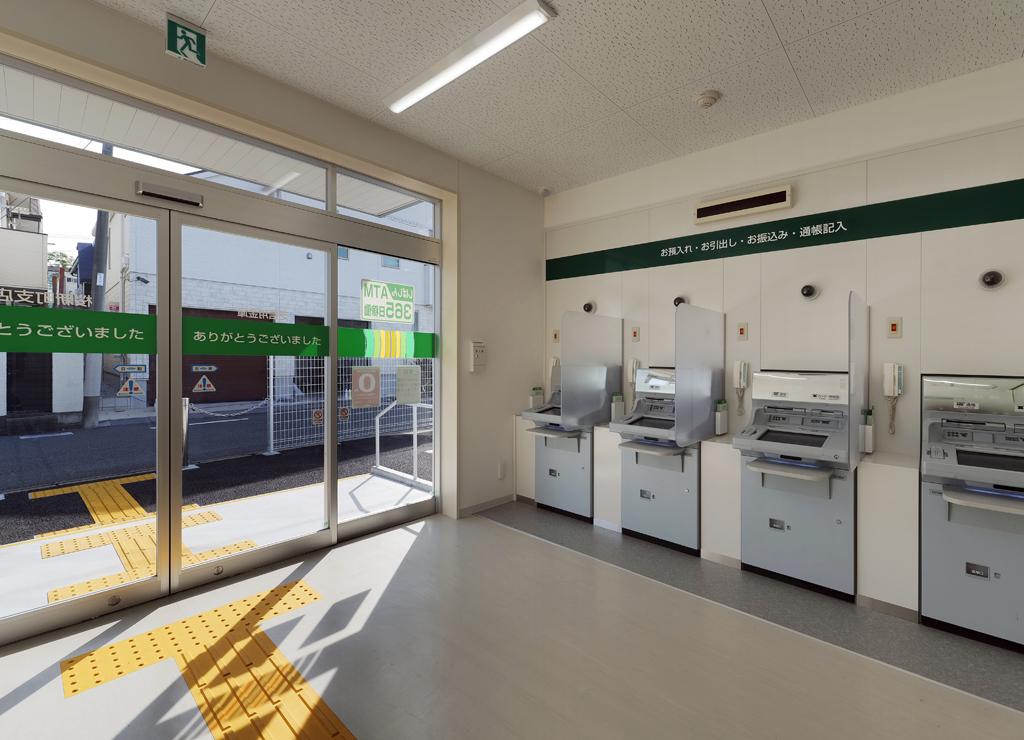 金融機関仮店舗