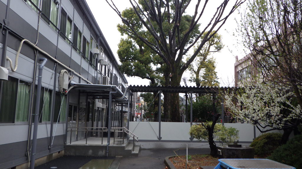 小学校仮設校舎